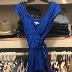 Calypso Royal Blue wrap top small
